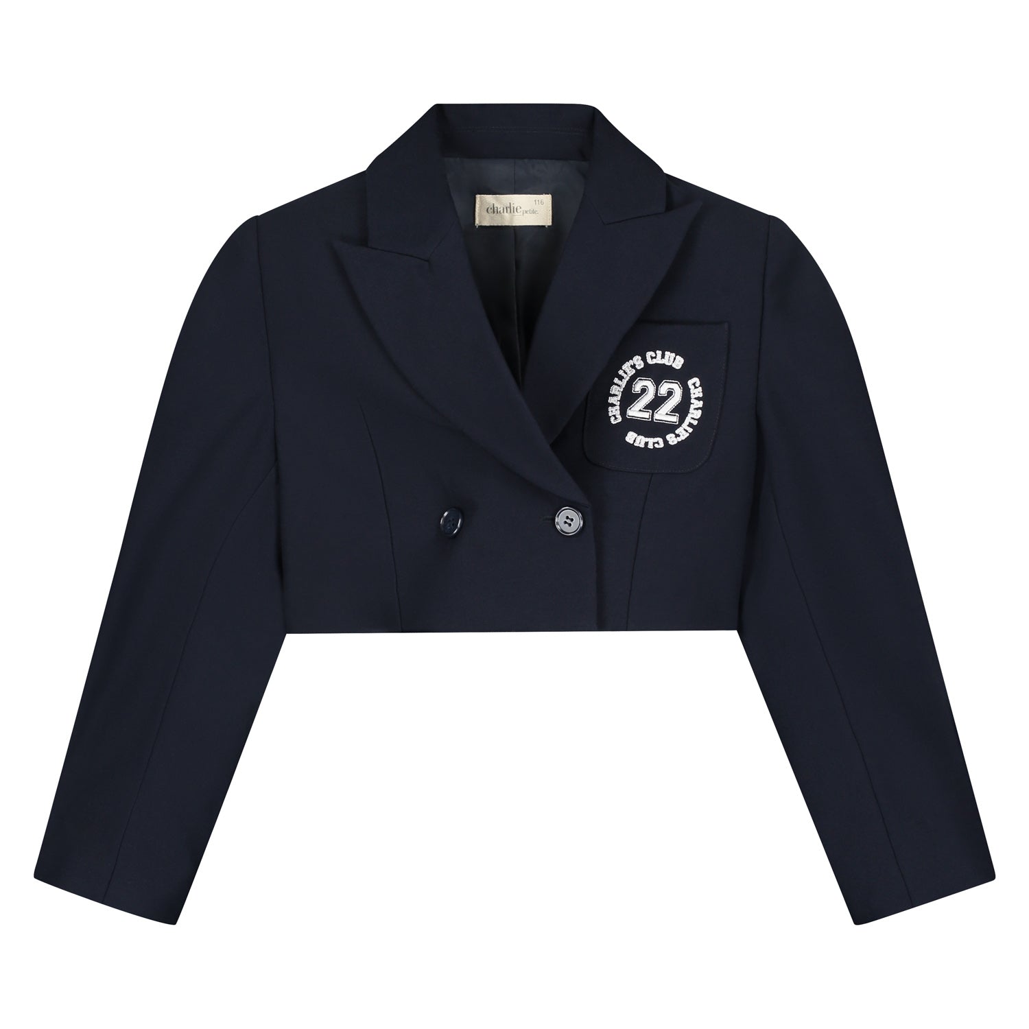 Charlie Petite Stella Blazer Navy