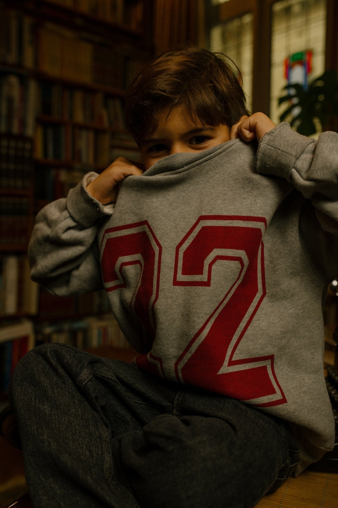 Charlie Petite Jones Sweater Grey Melange