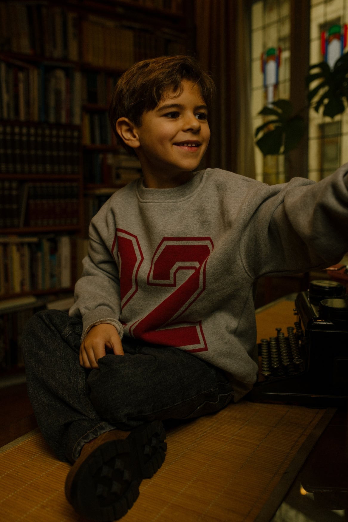 Charlie Petite Jones Sweater Grey Melange