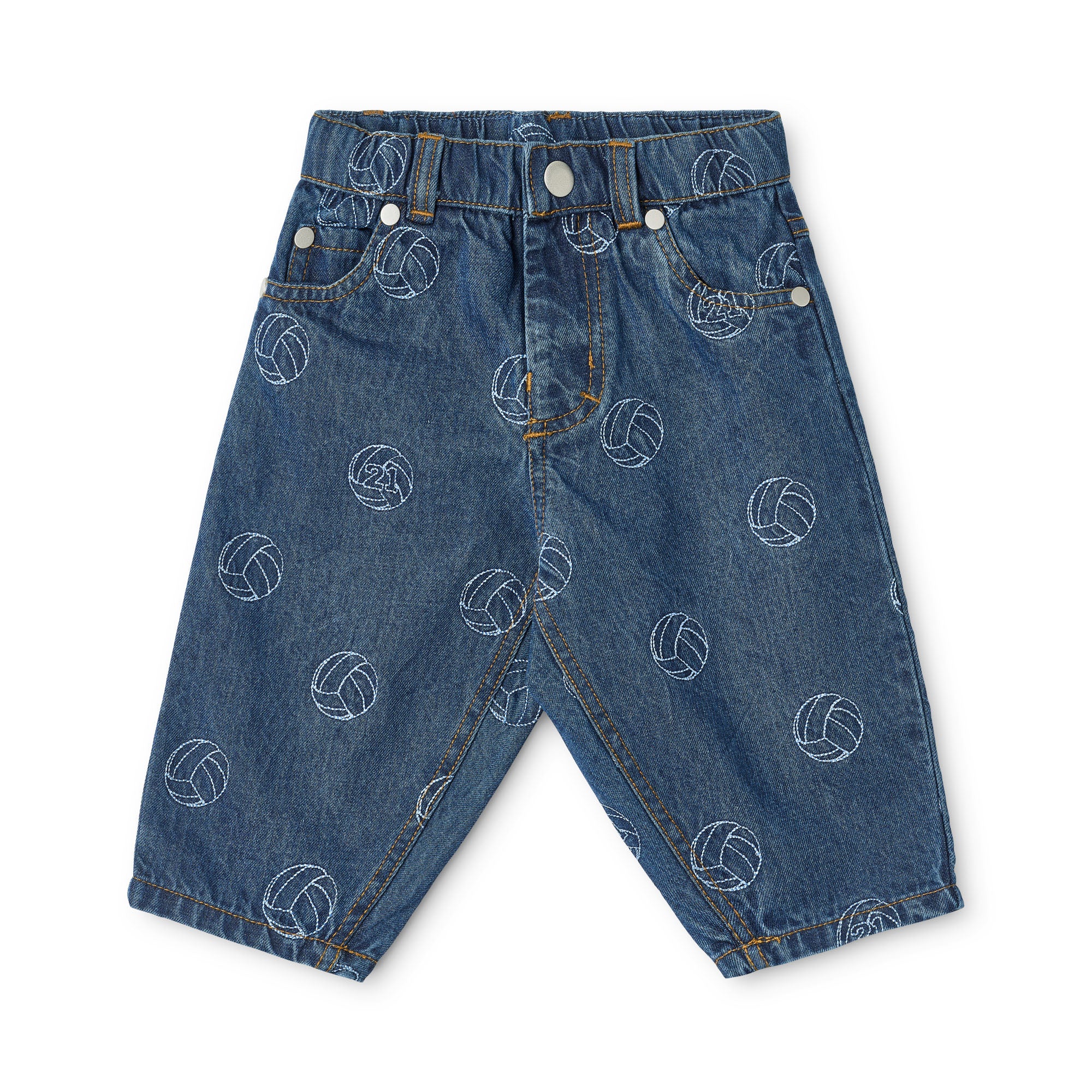 Flöss Carl Jeans Dark Blue Football