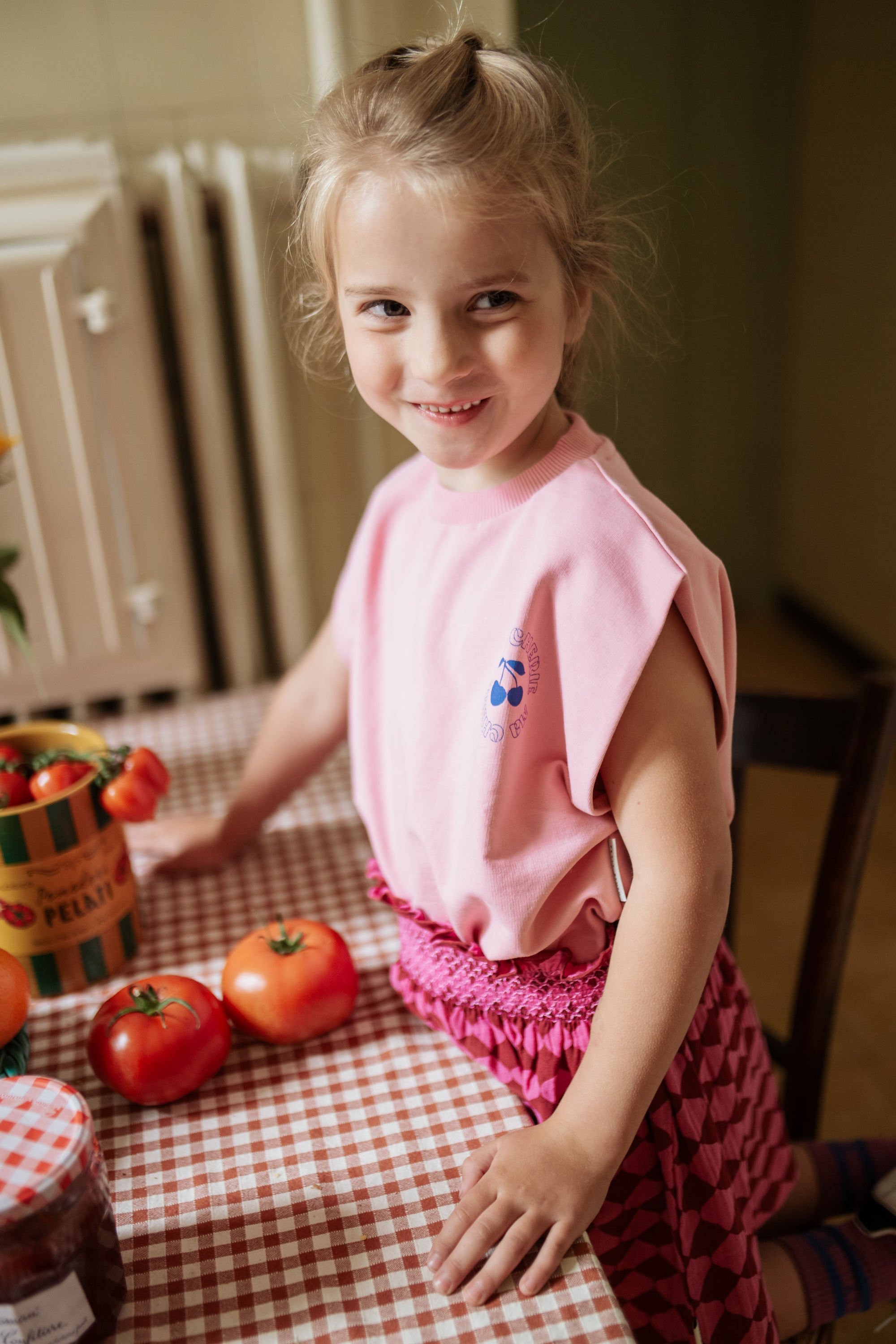 Petit Blush Shoulder Top