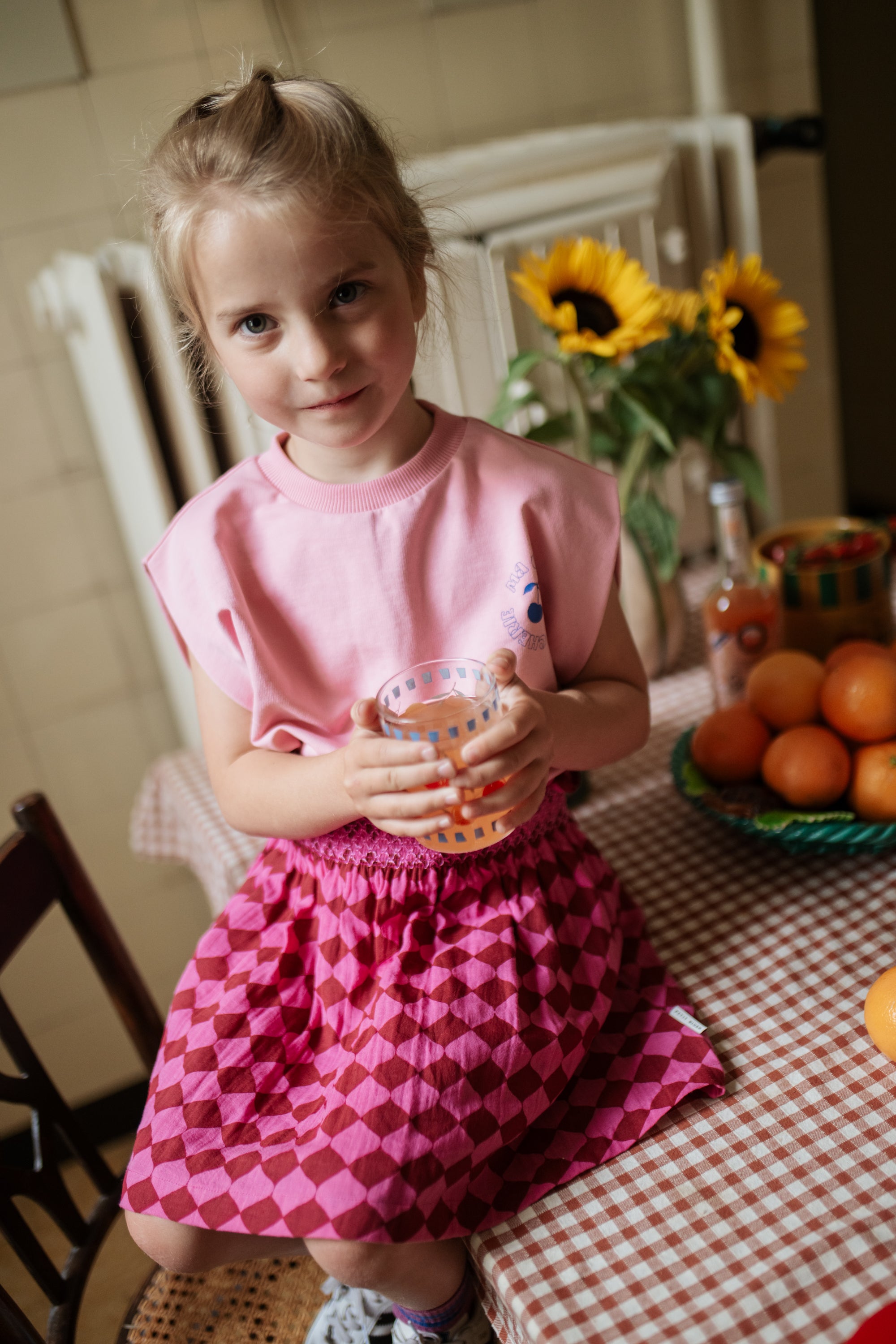 Petit Blush Shoulder Top