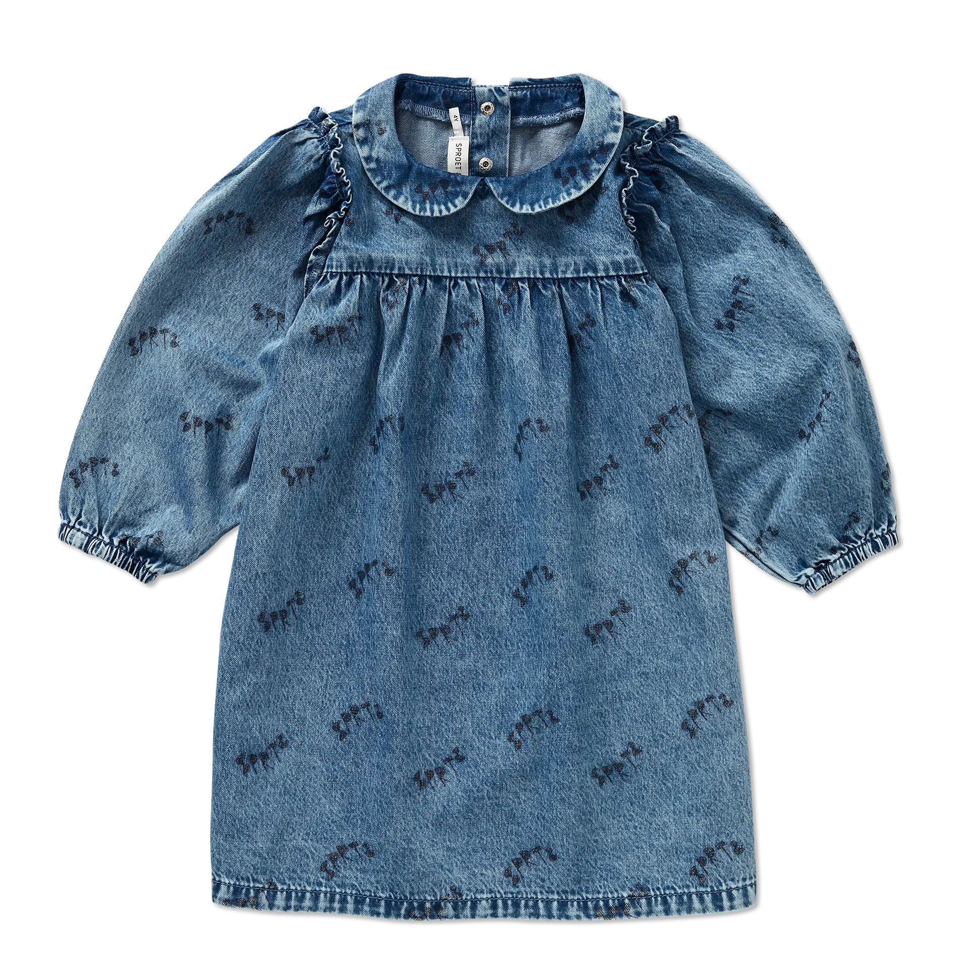 Sproet & Sprout Denim Dress Blue