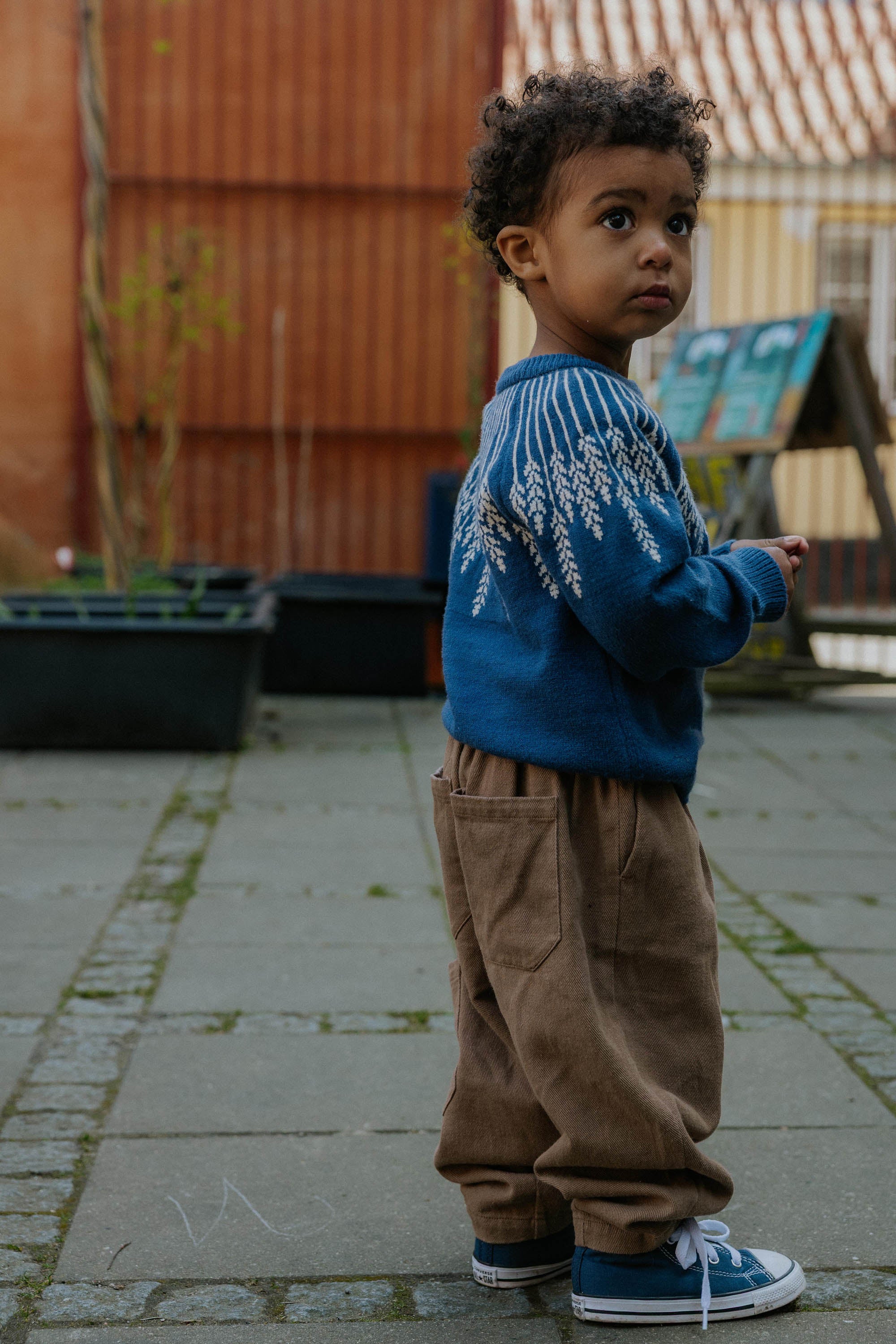 Fliink Duna Cargo Pants Pine Bark