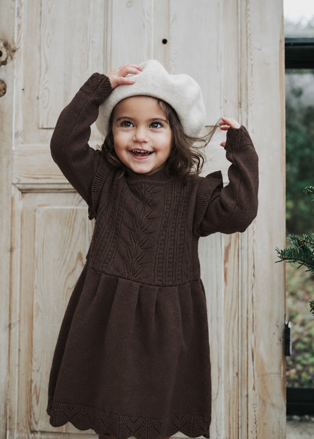 Fliink Alilly Dress Coffee Bean