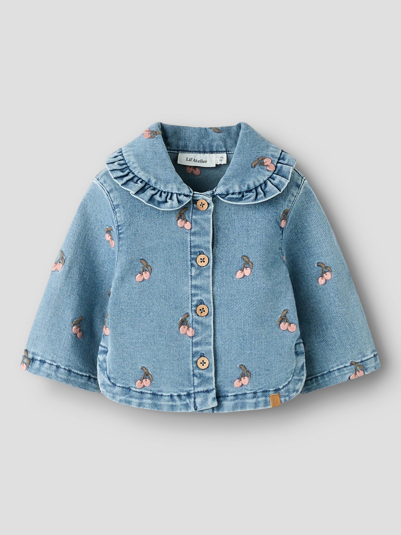 Lil Atelier Loose Denim Baby Jacket