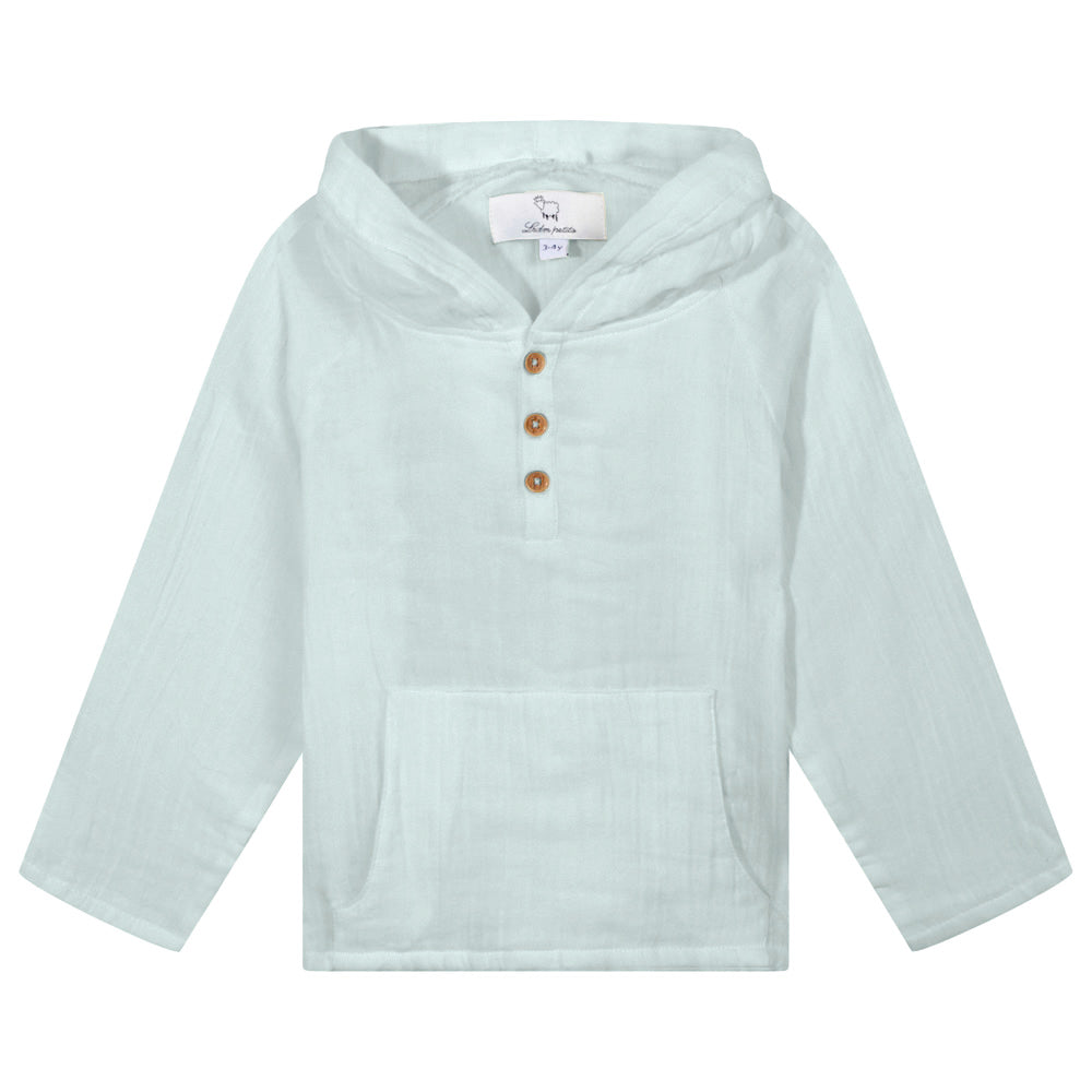 LRDM petite Yves Hoodie Sky Blue