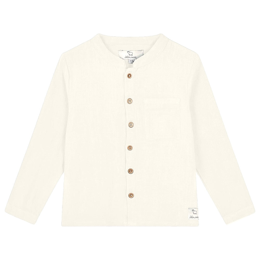 LRDM Petite Louis Blouse Antique White