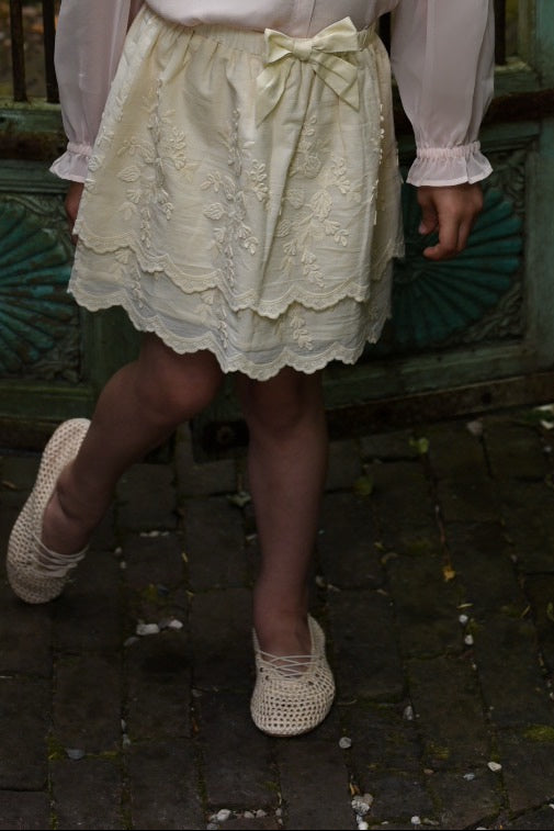 LRDM Petits Mia Skirt Light Sand
