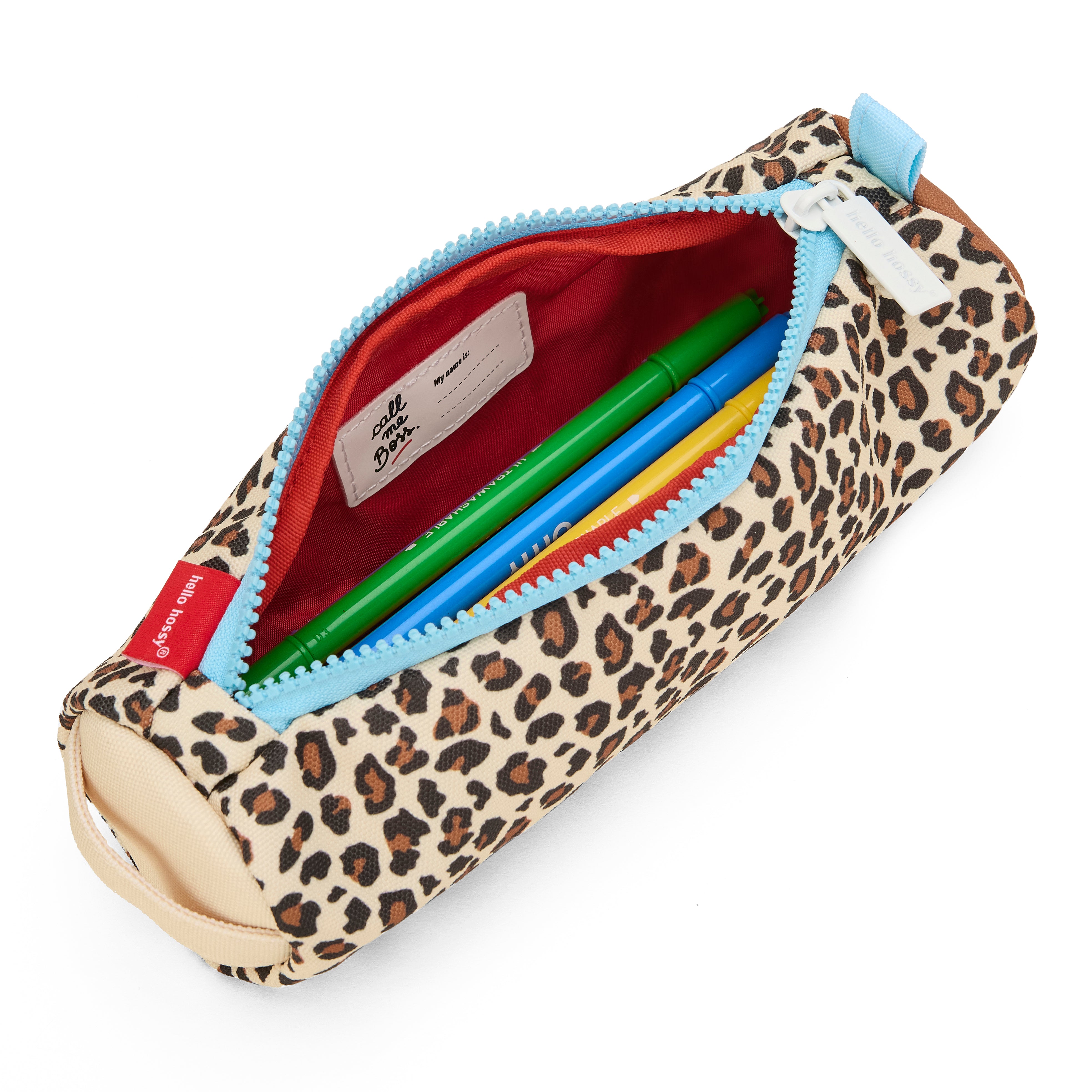 Hello Hossy Leopard School Etui