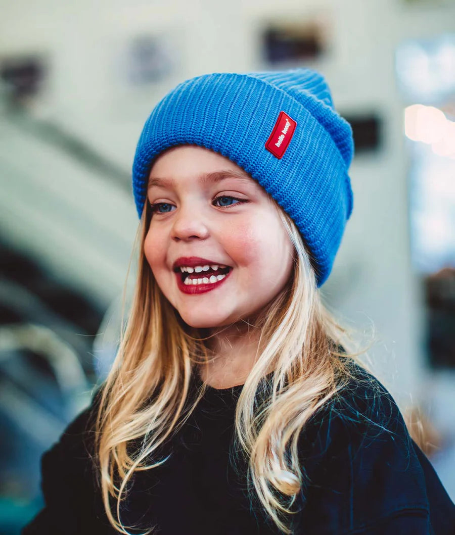 Hello Hossy Flow Ocean Muts Blauw