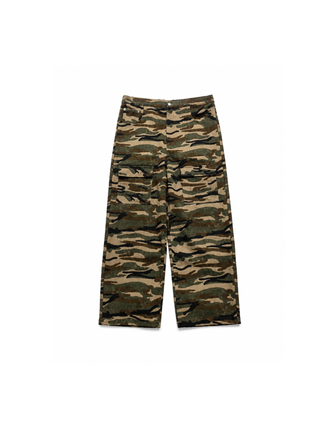 House Of Basicz Cargo Camo Pants