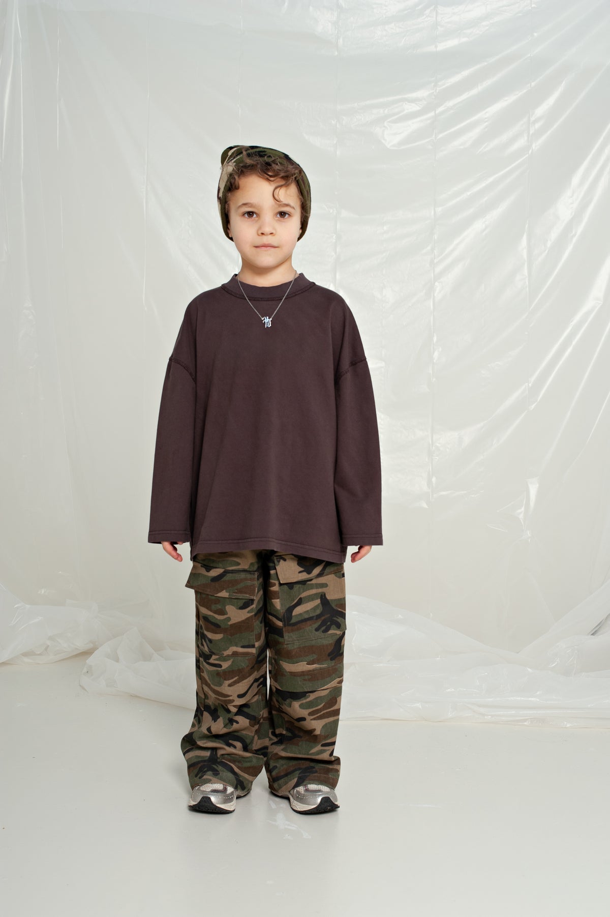 House Of Basicz Cargo Camo Pants