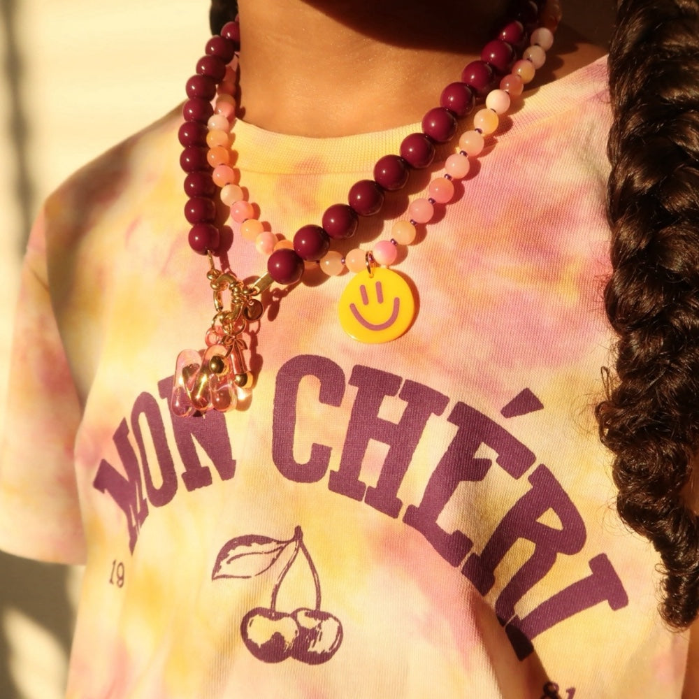 Love Issue Big Yellow Smile Ketting