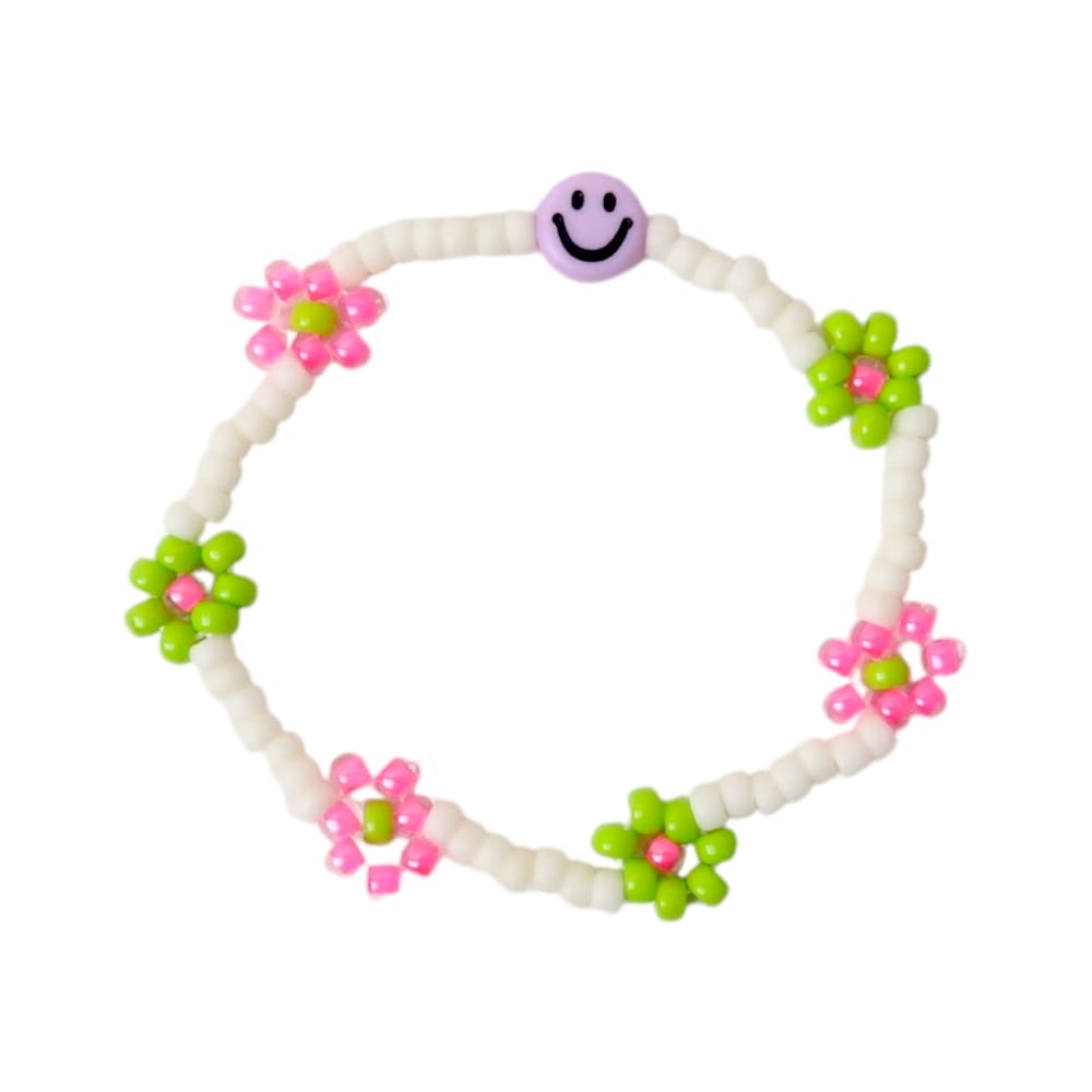Love Issue Daisy Smiley Pink Lime