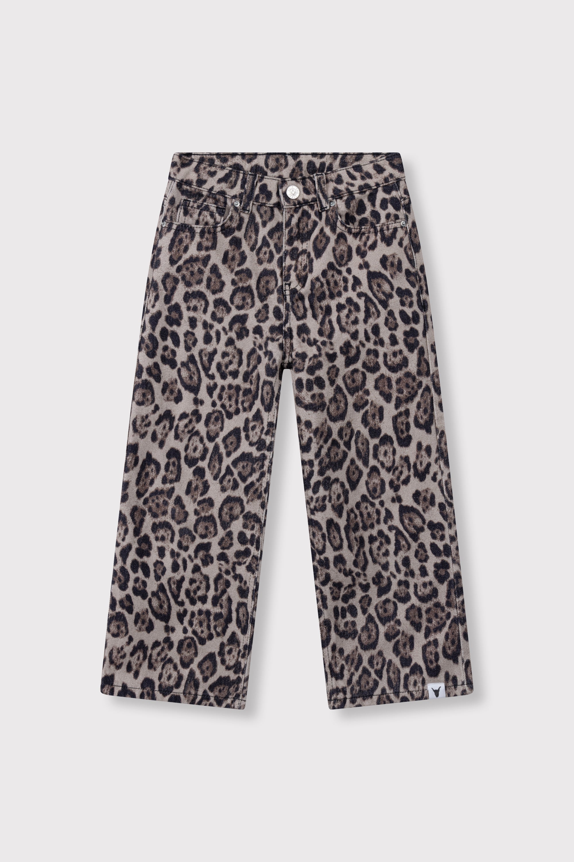 Alix Mini Woven Wide Leg Jaguar Denim Pants
