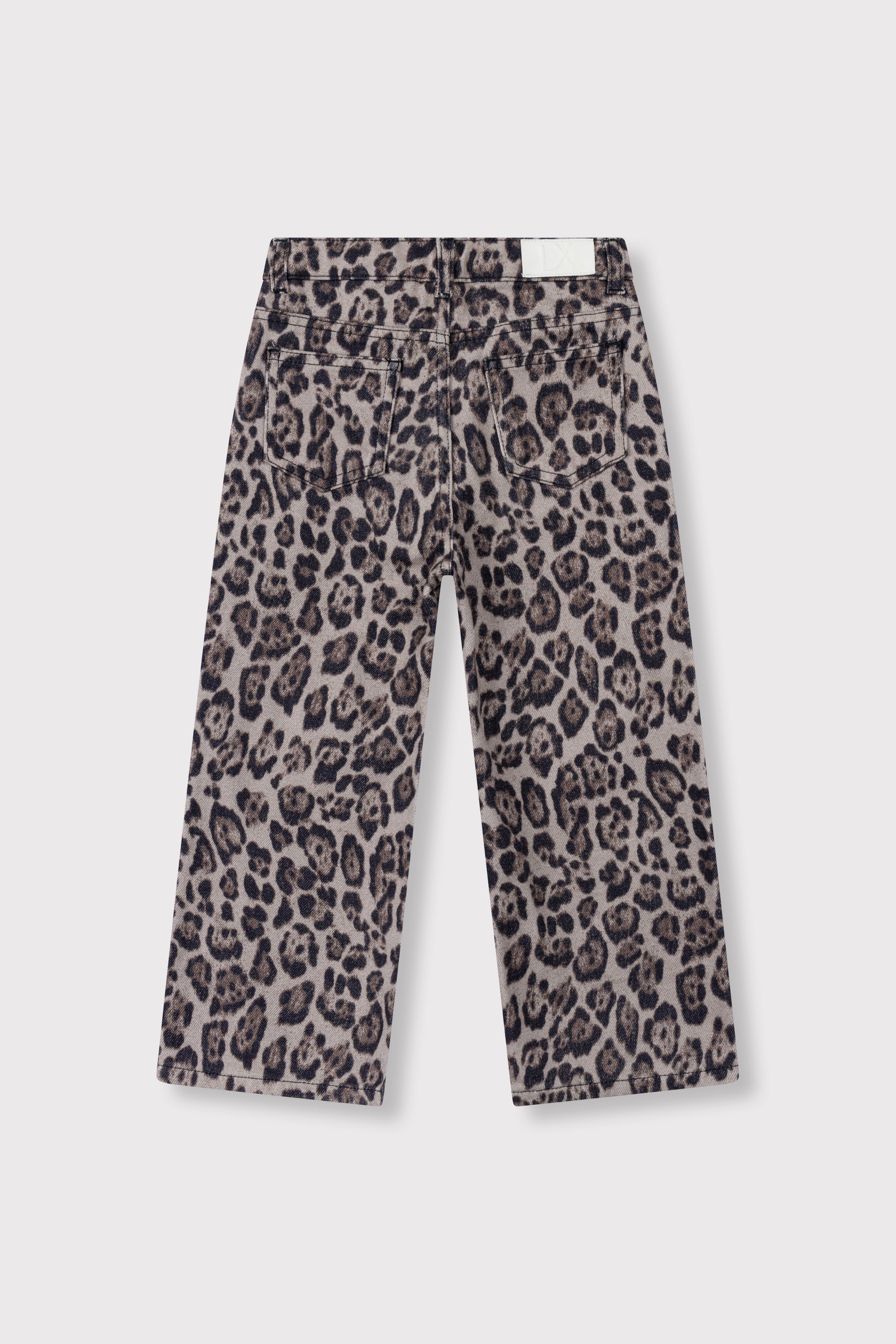 Alix Mini Woven Wide Leg Jaguar Denim Pants