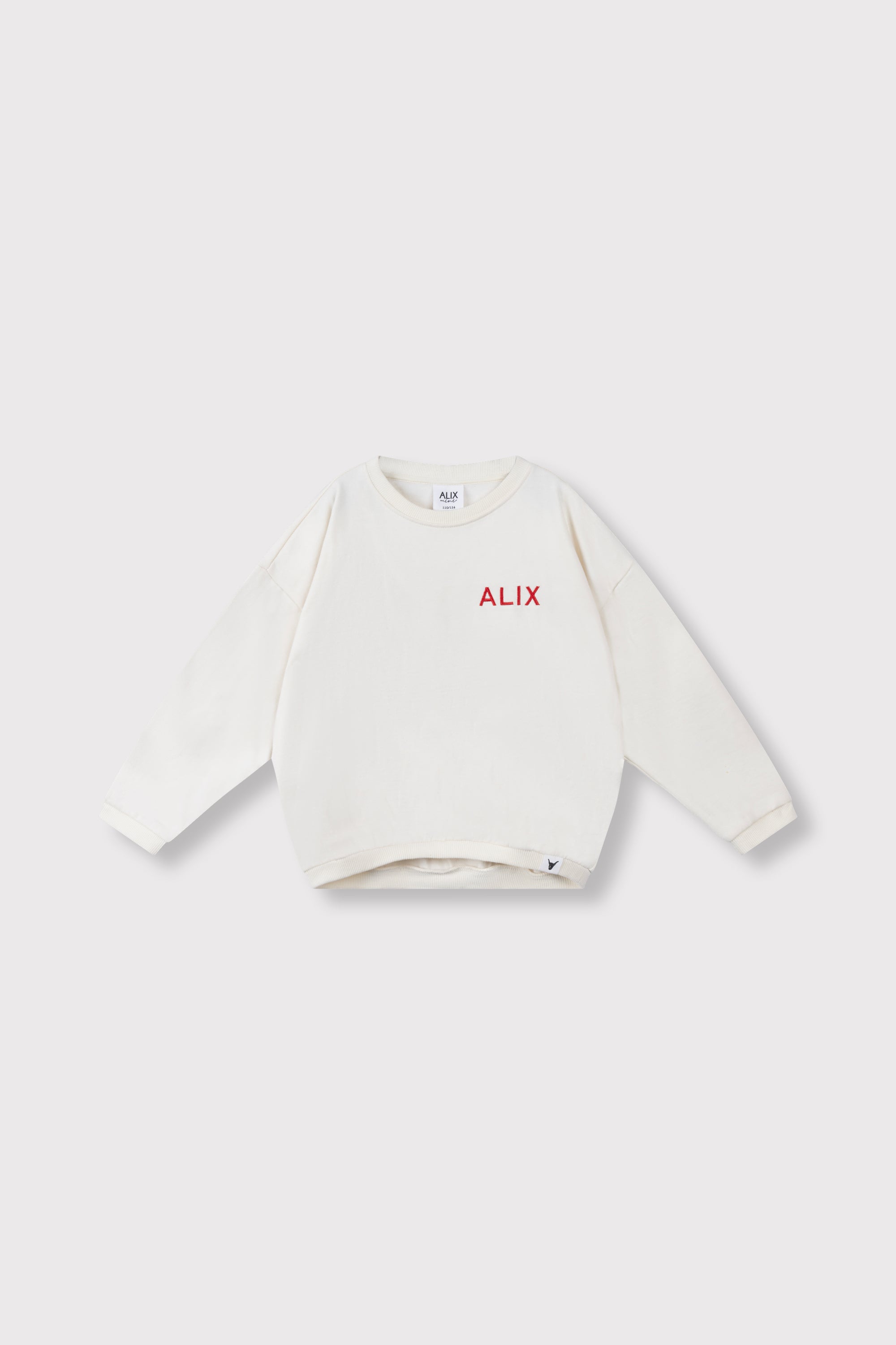 Alix Mini Knitted Bull Sleeve Sweater