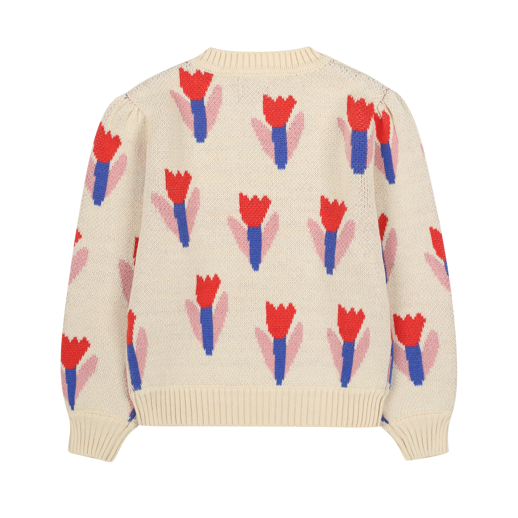 Jelly Mallow Tulip Puff Sweater