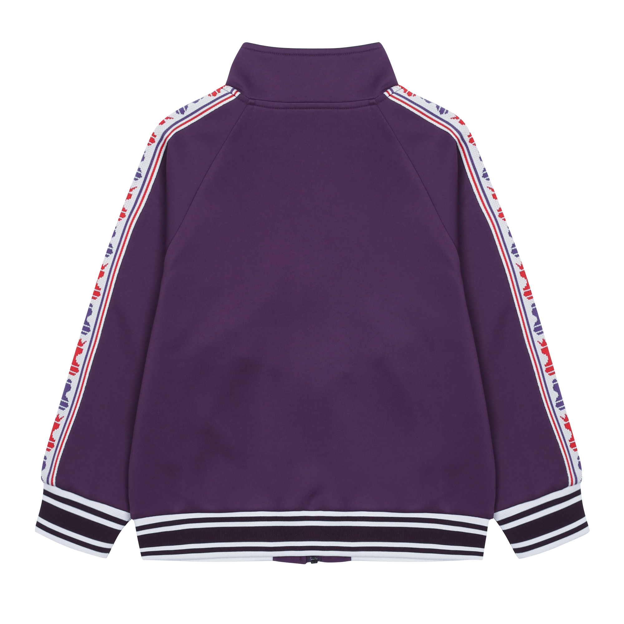 Jelly Mallow Chess Track Jacket Purple Girls