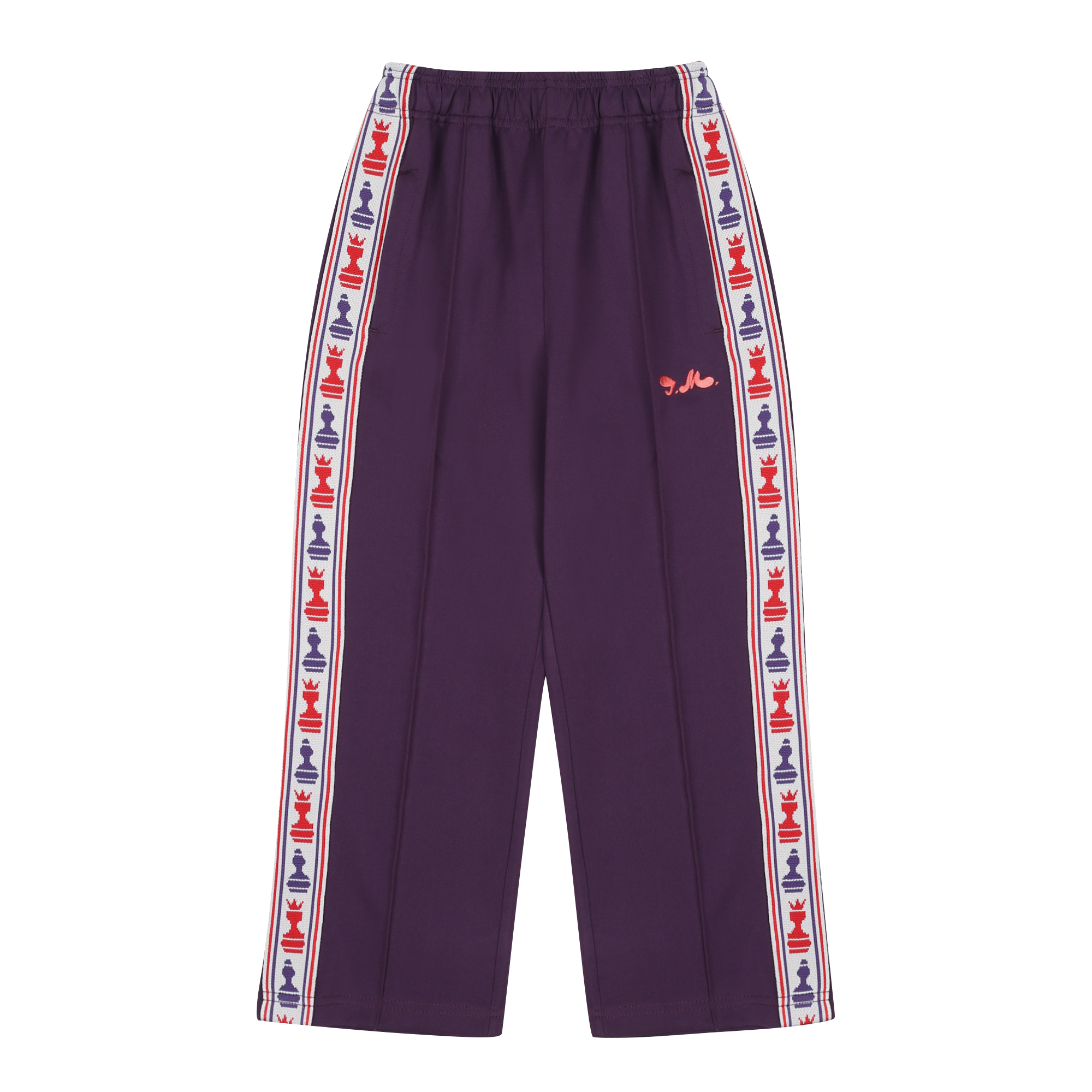 Jelly Mallow Chess Track Pants Girls