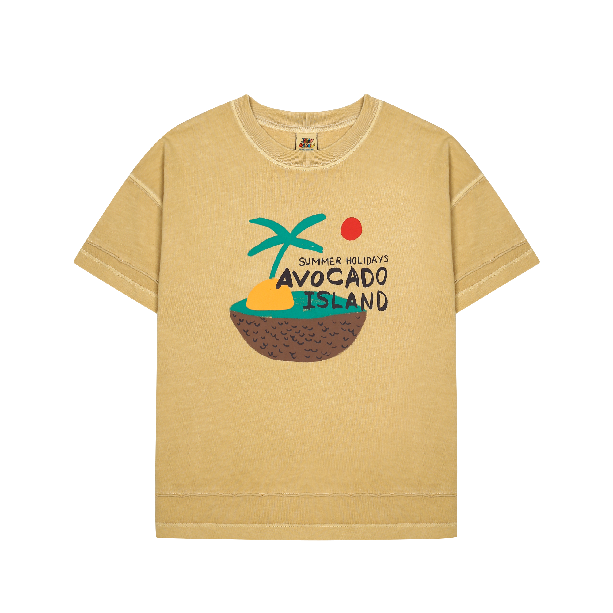 Jelly Mallow Avocado Island Pigment T-shirt