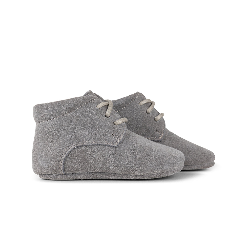 Baby Dutch Moos Babyboots Grey Unisex