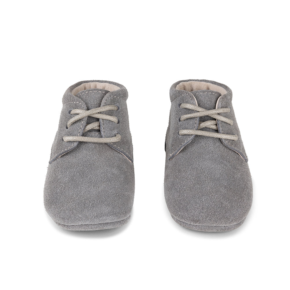 Baby Dutch Moos Babyboots Grey Unisex