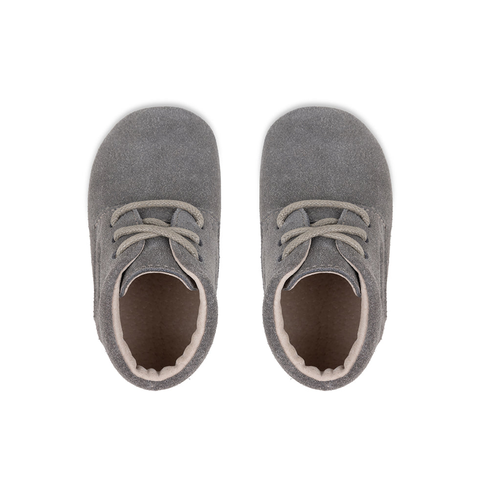 Baby Dutch Moos Babyboots Grey Unisex
