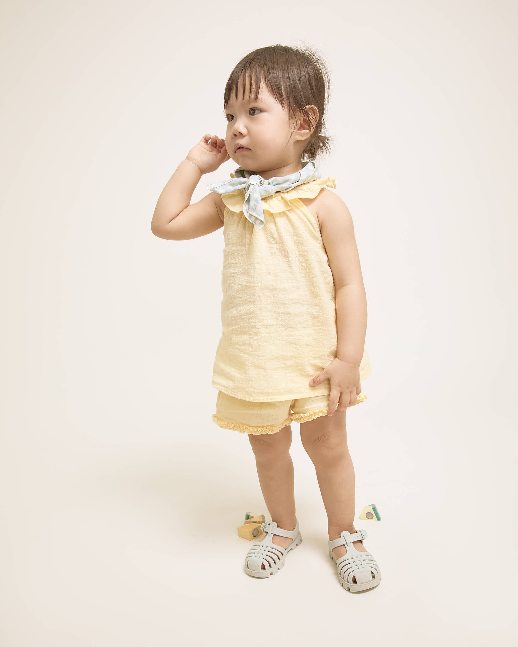 Búho Baby Cotton Blouse Sun
