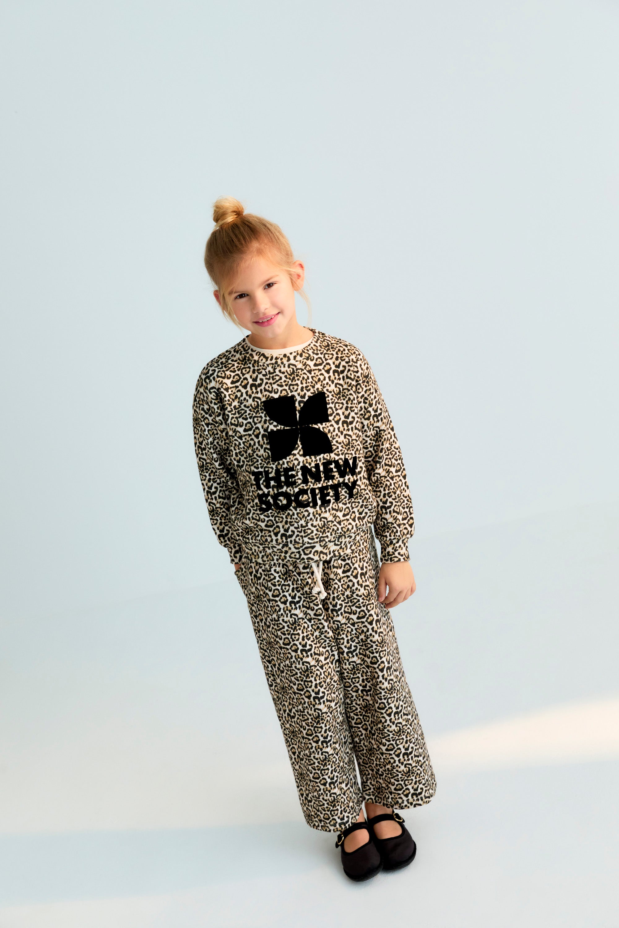The New Society TNS Logo Jogging Nelia Print Girls