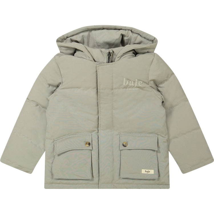 Baje Studio Logan Grey Steel Winterjas
