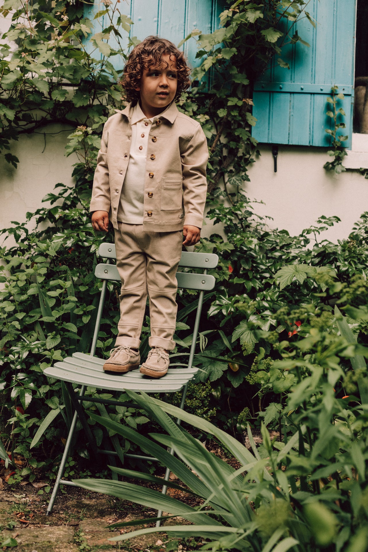 Baje Studio cargo pants Taupe Boys