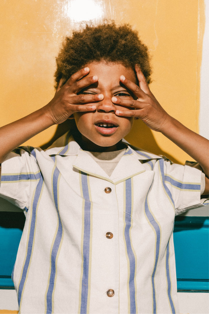 Labo de colores Nicho Striped Blouse
