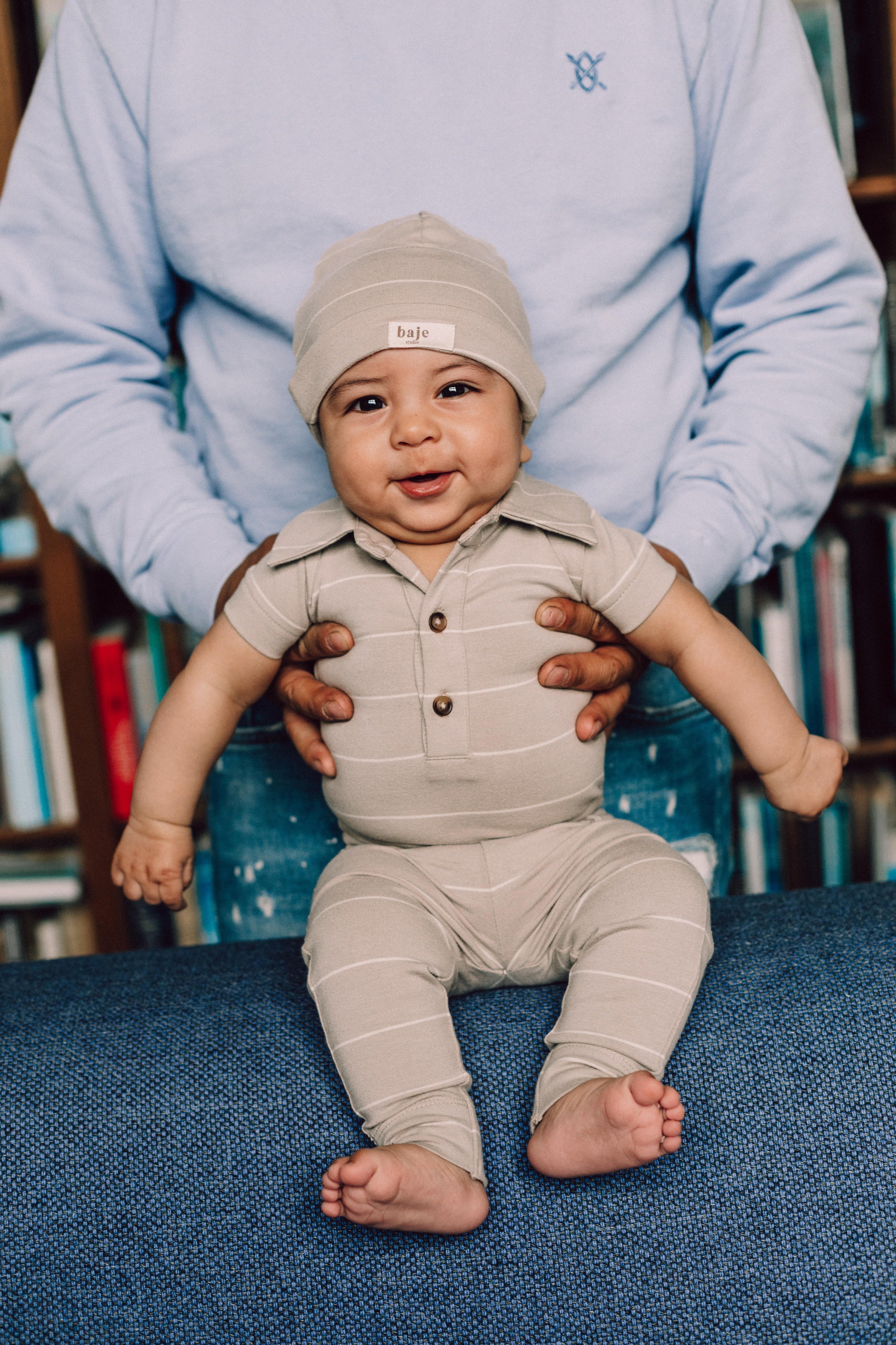 Baje studio Laje legging Taupe-clay baby