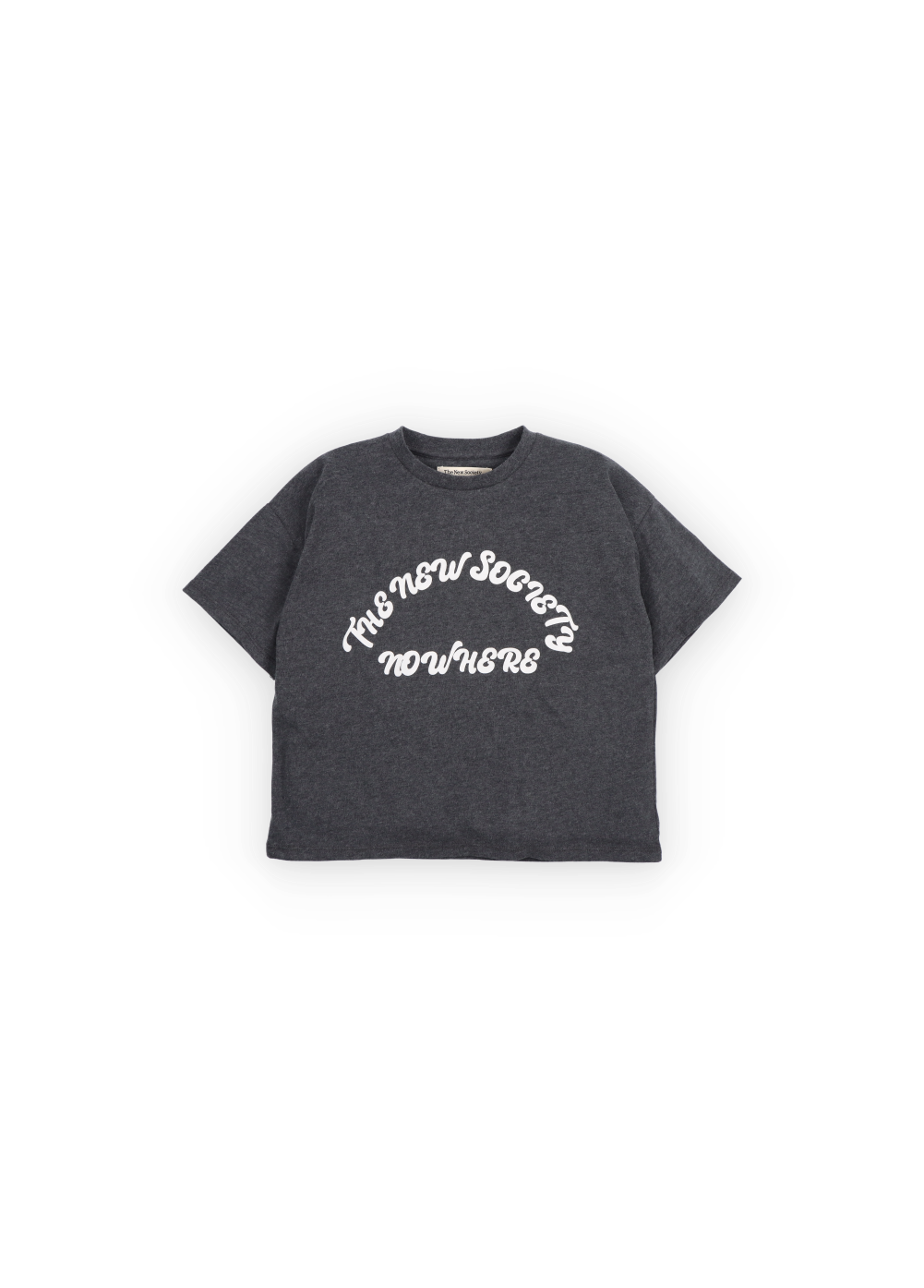 The New Society T-shirt Galactic Gray Melange