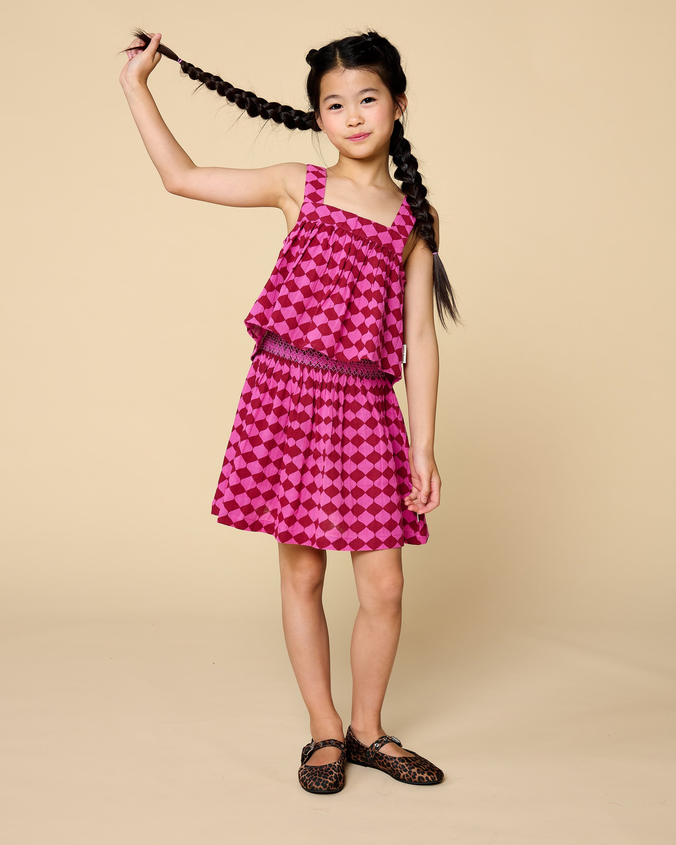 Petit Blush Summer Blouse Berry Blush