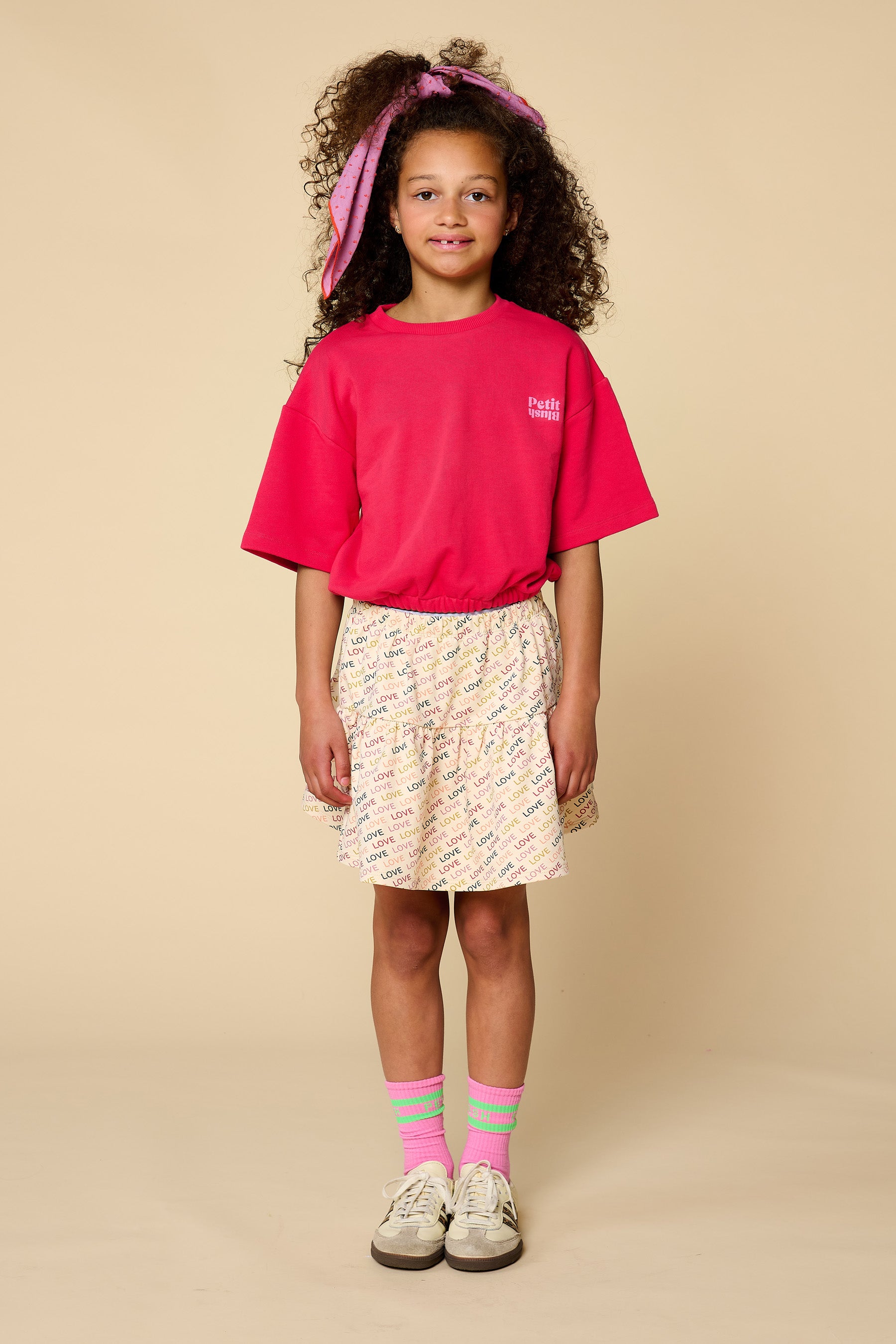 Petit Blush Elastic Waist Rasberry Wine