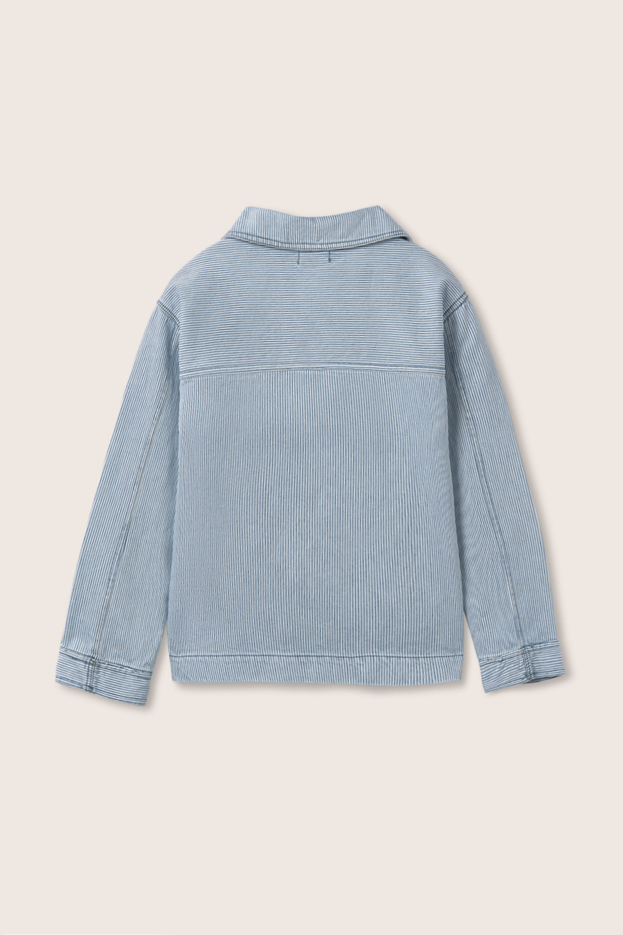 My Little Cozmo Ridge Striped Denim Jacket/Blouse