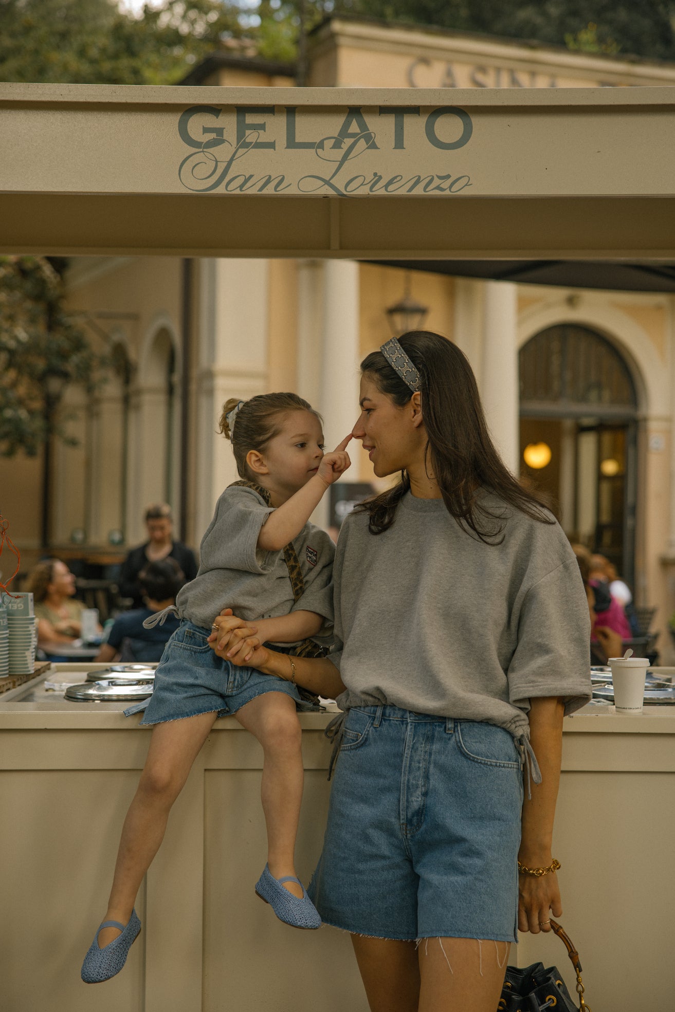 Charlie Petite Roxy Cropped T-shirt Sweater Mom X Mini: Girls