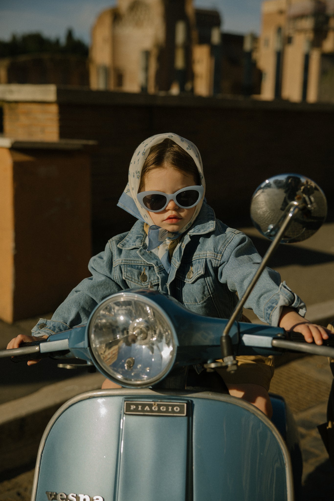 Charlie Petite Goa Jacket Mid Blue Mom X mini : Girls