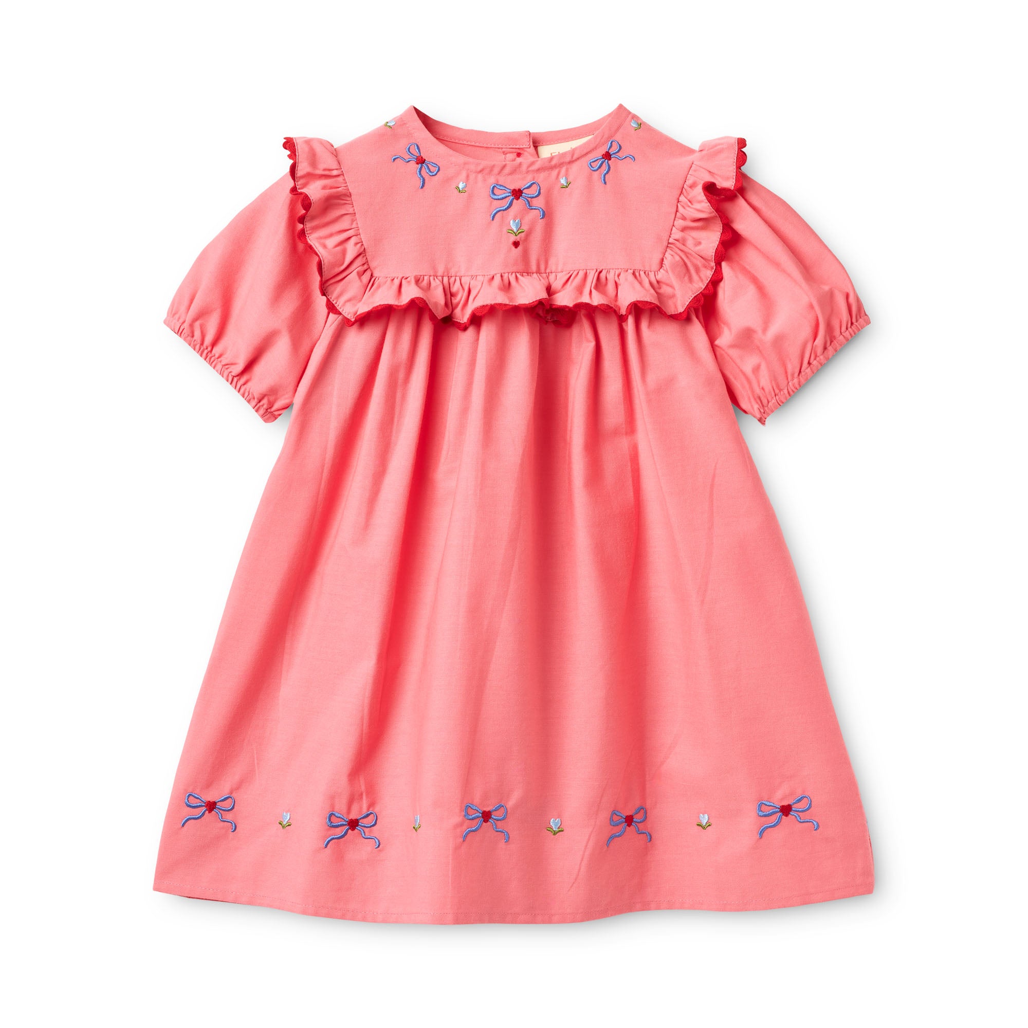 Flöss Rosa Dress Dark Rose