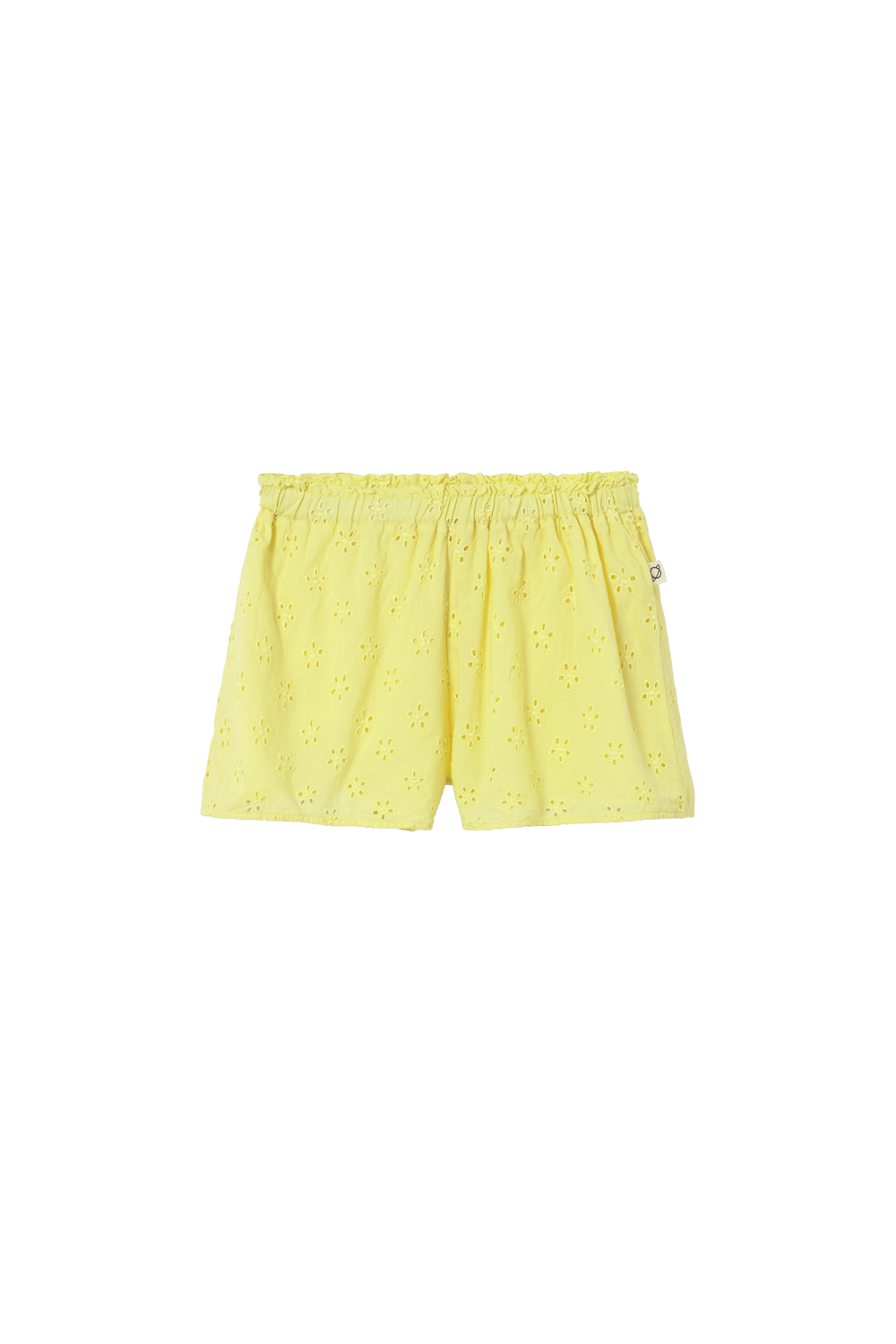 My Little Cozmo Rubyk Yellow Embroidery Shorts