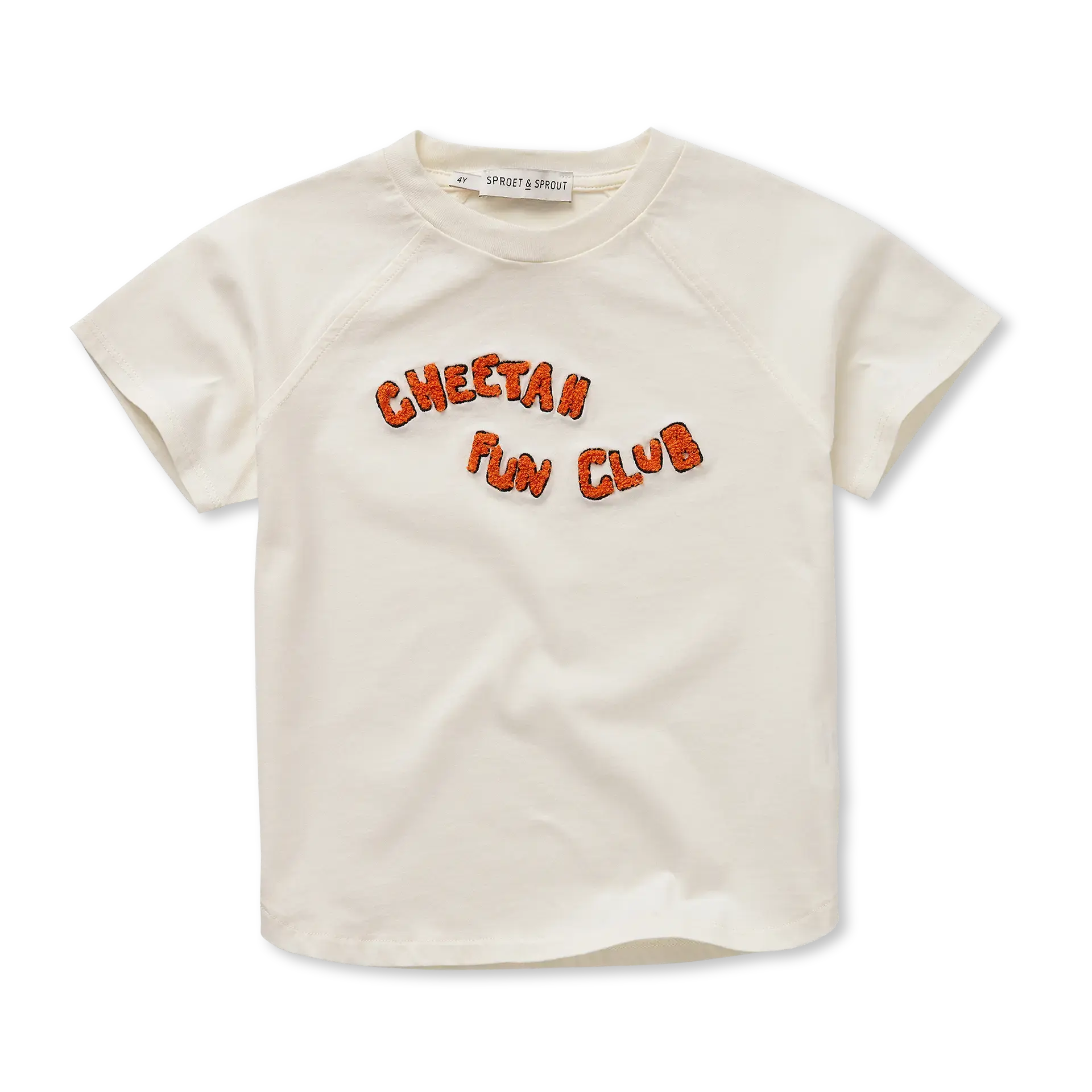 Sproet & Sprout Raglan T-shirt Cheetah Club
