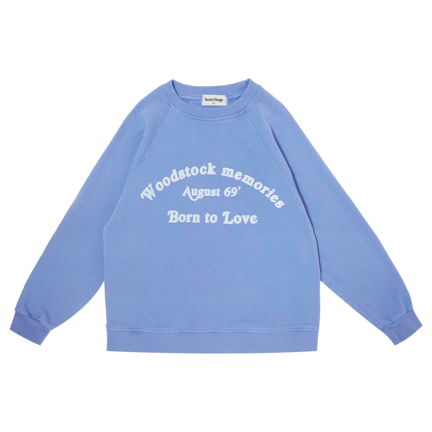 Tocoto Vintage Woodstock Sweatshirt unisex