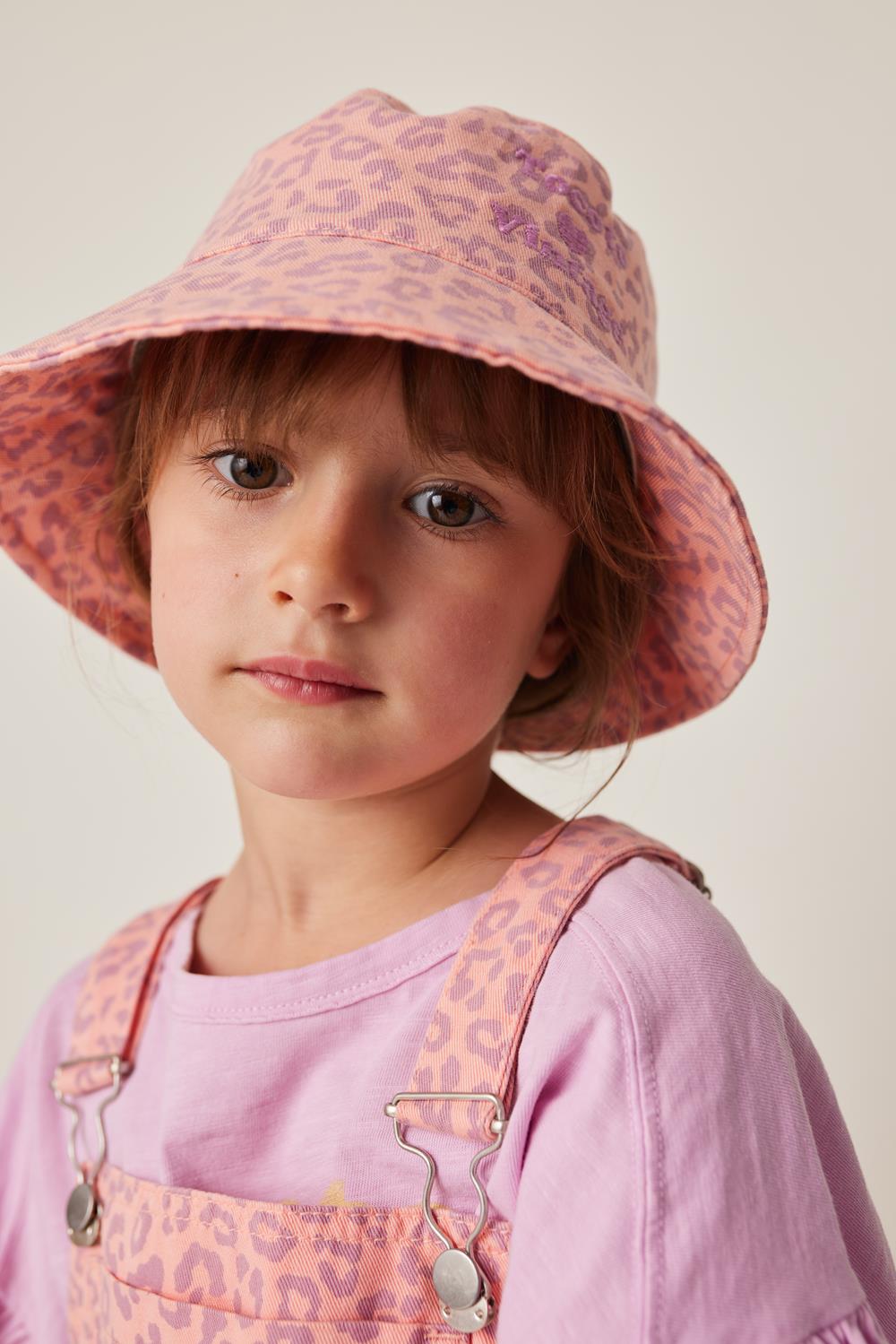 Tocoto Vintage Animal Print Twill Hat Girls