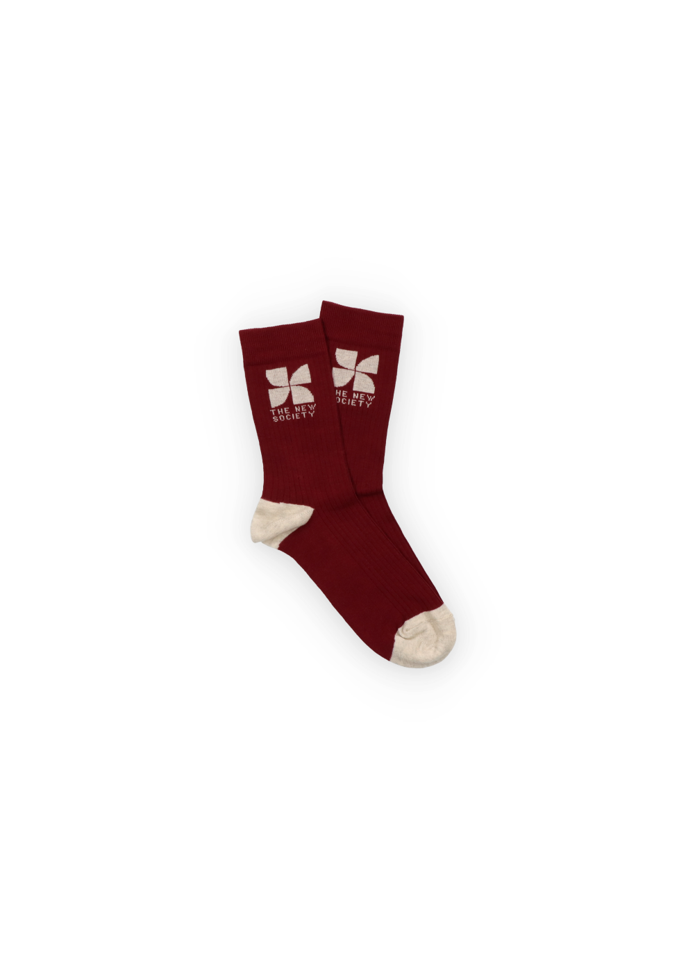 The New Society Socks Plum Fantasy