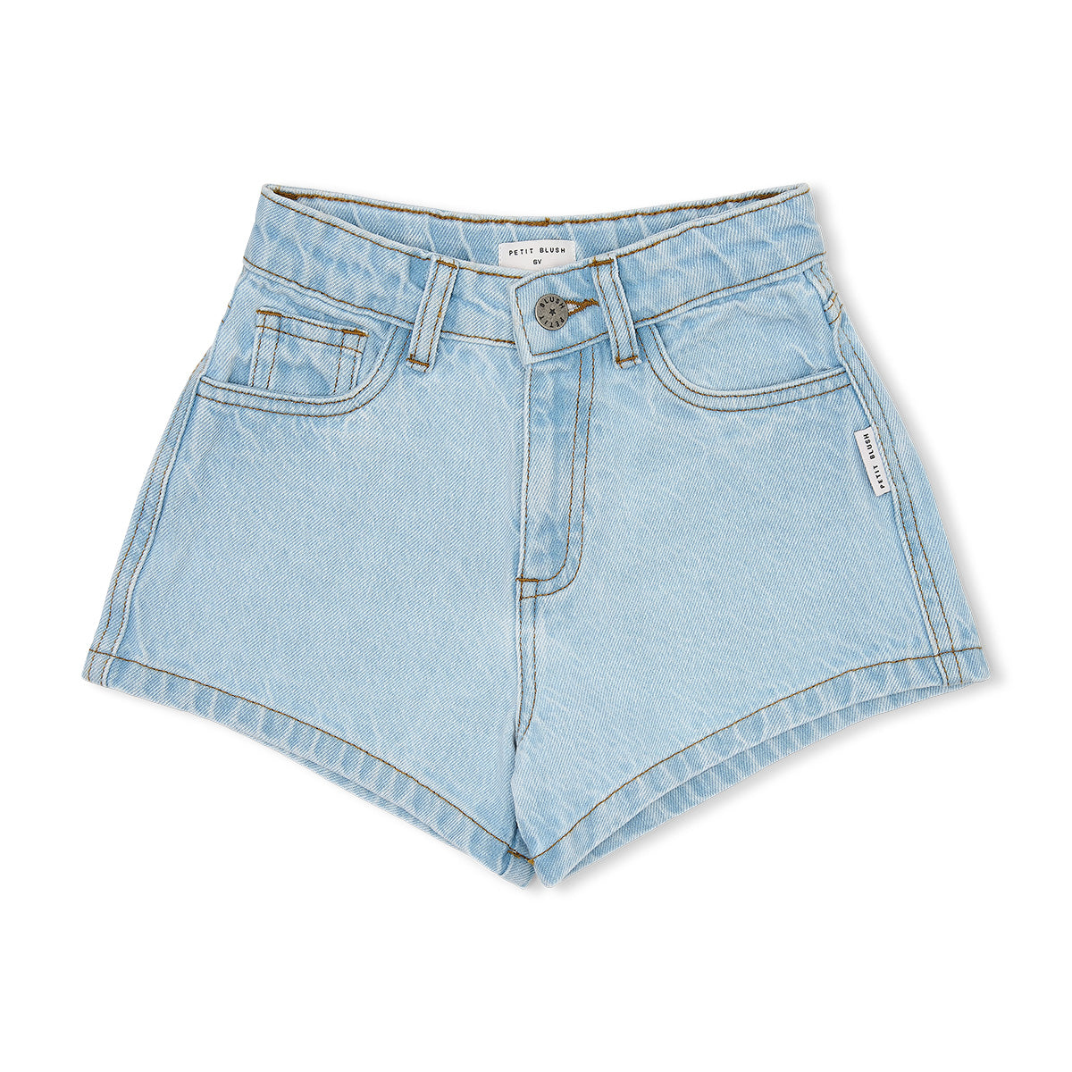 Petit Blush Jeans Short Washed Light Blue