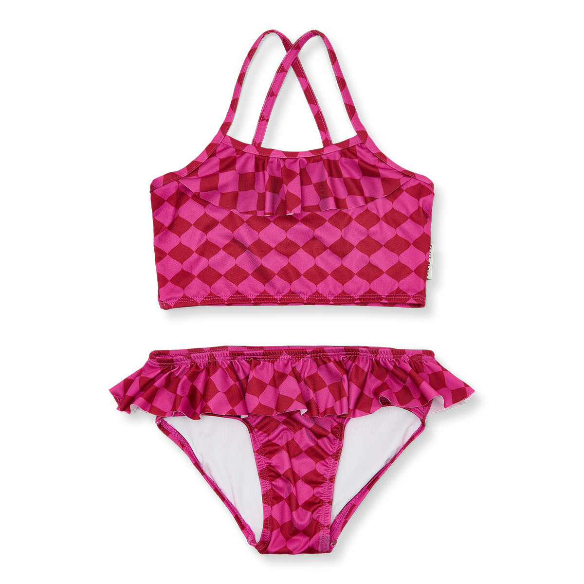 Petit Blush Ruffle Bikini berry Blush