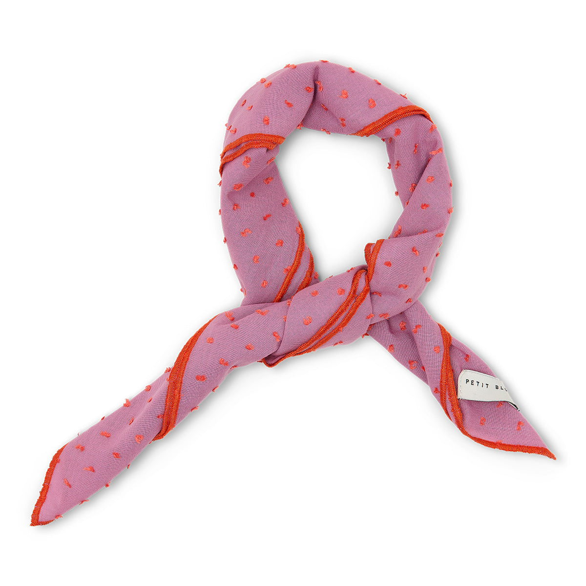 Petit Blush Scarf 50x50cm Plumeti